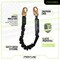Frontline Patriot 6' Single Leg Elastic Lanyard with Snaphooks LES61S-US - alternate 3
